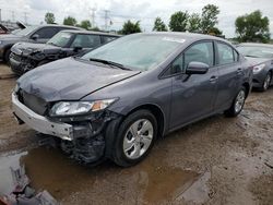 Honda Civic salvage cars for sale: 2014 Honda Civic LX