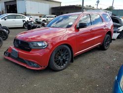 Dodge Durango salvage cars for sale: 2016 Dodge Durango Limited