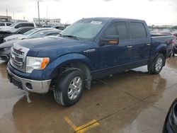 Salvage cars for sale from Copart Grand Prairie, TX: 2013 Ford F150 Supercrew