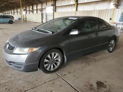 Honda salvage cars for sale: 2009 Honda Civic EX