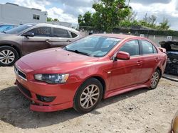 Mitsubishi salvage cars for sale: 2012 Mitsubishi Lancer ES/ES Sport