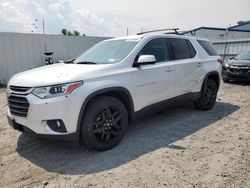 Chevrolet salvage cars for sale: 2018 Chevrolet Traverse LT