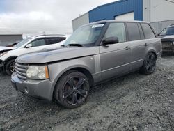 Land Rover salvage cars for sale: 2008 Land Rover Range Rover HSE