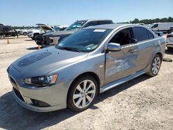 Vehiculos salvage en venta de Copart Houston, TX: 2013 Mitsubishi Lancer GT