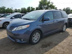 Toyota Sienna xle salvage cars for sale: 2015 Toyota Sienna XLE