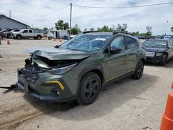 Vehiculos salvage en venta de Copart Pekin, IL: 2024 Subaru Crosstrek Sport