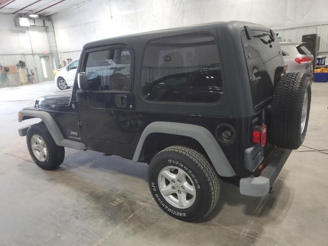 2004 Jeep Wrangler / TJ SE