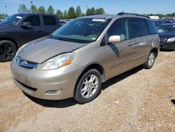 Toyota Sienna xle salvage cars for sale: 2006 Toyota Sienna XLE