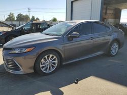 Toyota Camry salvage cars for sale: 2022 Toyota Camry LE