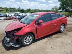 Toyota Prius Nigh salvage cars for sale: 2022 Toyota Prius Night Shade