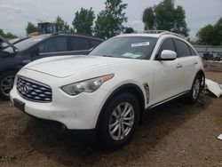 Salvage cars for sale from Copart Elgin, IL: 2011 Infiniti FX35