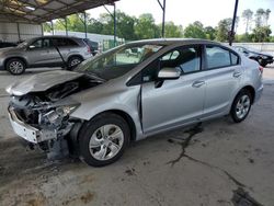 Salvage cars for sale from Copart Cartersville, GA: 2015 Honda Civic LX