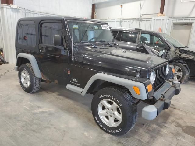 2004 Jeep Wrangler / TJ SE