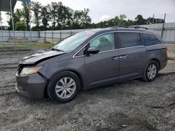 Honda Odyssey exl salvage cars for sale: 2015 Honda Odyssey EXL