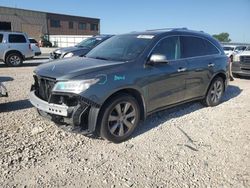 Acura salvage cars for sale: 2014 Acura MDX Advance