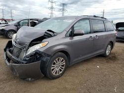 Toyota Sienna xle salvage cars for sale: 2013 Toyota Sienna XLE