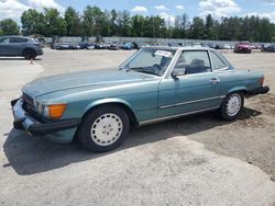 Salvage cars for sale from Copart Finksburg, MD: 1986 Mercedes-Benz 560 SL