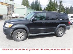 Salvage cars for sale from Copart Anchorage, AK: 2006 Toyota Sequoia Limited