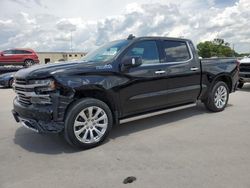 Chevrolet Silverado k1500 High Coun salvage cars for sale: 2021 Chevrolet Silverado K1500 High Country