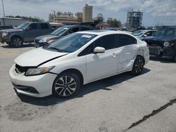 Vehiculos salvage en venta de Copart New Orleans, LA: 2015 Honda Civic EX