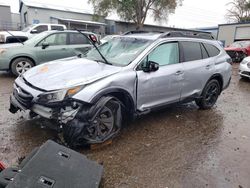 Subaru Outback Vehiculos salvage en venta: 2022 Subaru Outback Onyx Edition XT