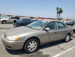 Ford Taurus SEL salvage cars for sale: 2005 Ford Taurus SEL