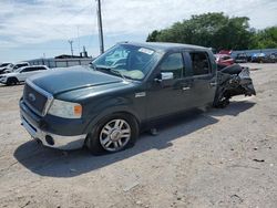 Ford salvage cars for sale: 2006 Ford F150 Supercrew