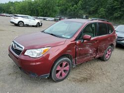 Salvage cars for sale from Copart Marlboro, NY: 2016 Subaru Forester 2.5I Premium
