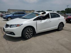 Honda salvage cars for sale: 2015 Honda Civic EXL