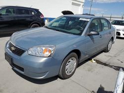 Chevrolet salvage cars for sale: 2007 Chevrolet Malibu LS