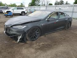 Salvage cars for sale from Copart Ontario Auction, ON: 2020 Tesla Model S
