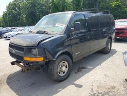 Salvage cars for sale from Copart Glassboro, NJ: 2005 Chevrolet Express G2500