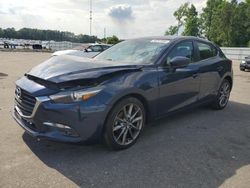 Mazda 3 Grand Touring Vehiculos salvage en venta: 2018 Mazda 3 Grand Touring