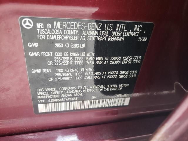 2000 Mercedes-Benz ML 320