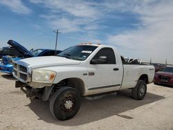 Salvage cars for sale from Copart Andrews, TX: 2008 Dodge RAM 2500 ST