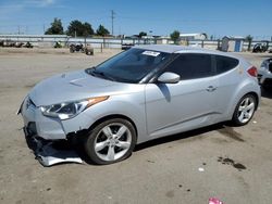 Hyundai salvage cars for sale: 2012 Hyundai Veloster