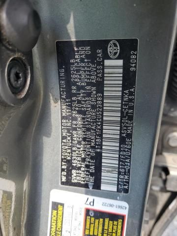 2012 Toyota Camry Base