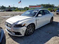 Lincoln salvage cars for sale: 2017 Lincoln Continental Reserve