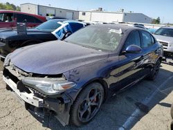 Alfa Romeo salvage cars for sale: 2018 Alfa Romeo Giulia TI Q4