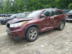 2014 Toyota Highlander XLE for sale in Candia, NH