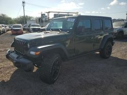 Jeep Wrangler salvage cars for sale: 2021 Jeep Wrangler Unlimited Sport