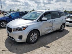 KIA Sedona LX salvage cars for sale: 2016 KIA Sedona LX