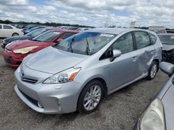 Toyota salvage cars for sale: 2012 Toyota Prius V