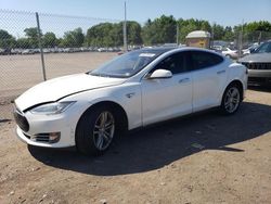 Tesla Vehiculos salvage en venta: 2013 Tesla Model S