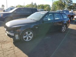 BMW 5 Series salvage cars for sale: 2006 BMW 530 XIT