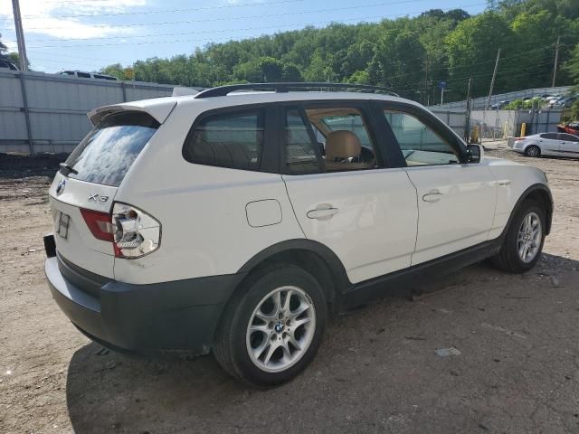 2004 BMW X3 2.5I