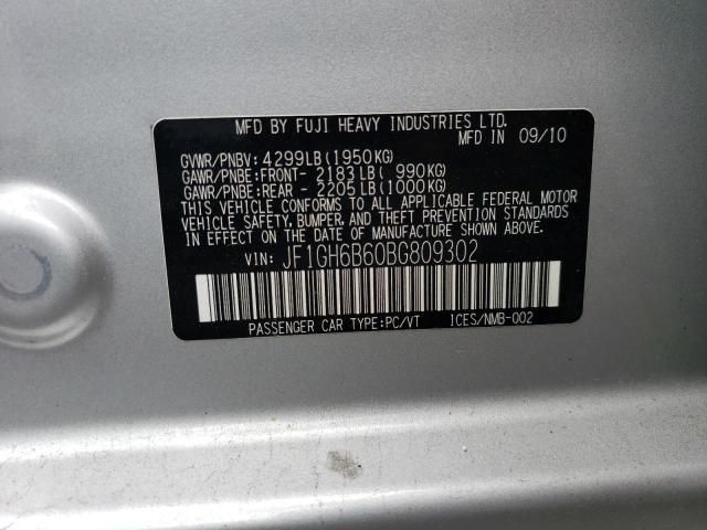 2011 Subaru Impreza 2.5I Premium