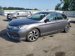 Salvage cars for sale from Copart Dunn, NC: 2017 Honda Accord EXL