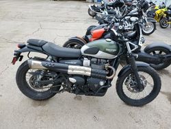 Triumph salvage cars for sale: 2019 Triumph 2019 Triumph Motorcycle Street Scrambler