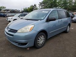 Toyota salvage cars for sale: 2005 Toyota Sienna CE